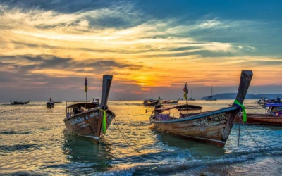 Longtail Boat Island Hopping